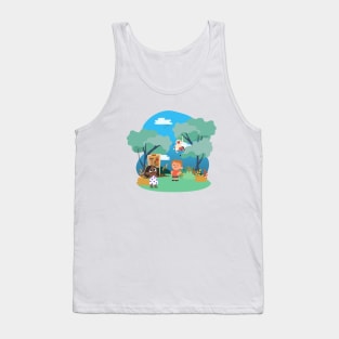 See What Happens When You Brag About Your Knowledge Of Monkeys? Tank Top